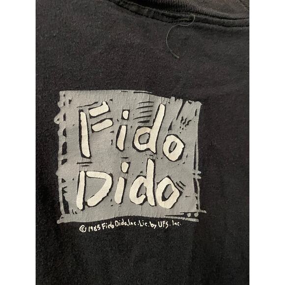 Vintage 1985 lazy Fido Dido T-Shirt single stitch - Men's M to Large, no tag - Picture 2 of 7